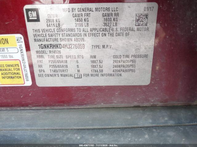 Chevrolet Traverse 2lt Image 9