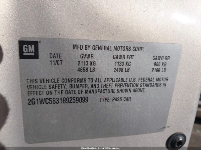 Chevrolet Impala Lt Image 6