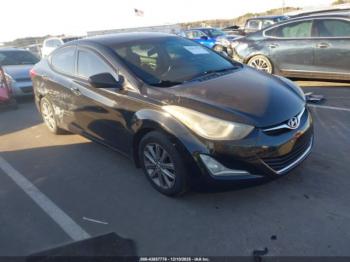  Salvage Hyundai ELANTRA