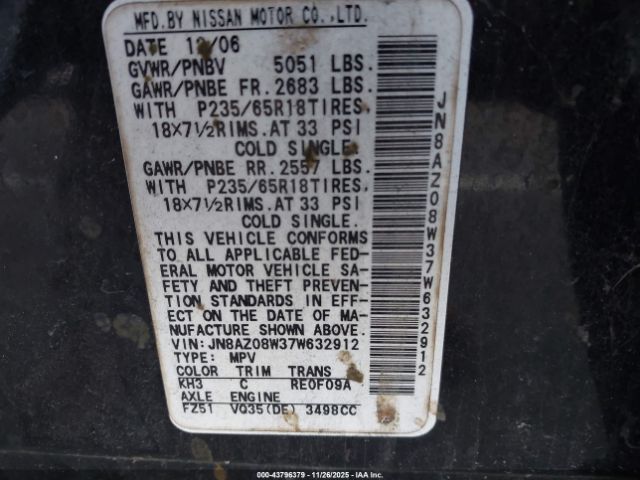 Nissan Murano Sl Image 6