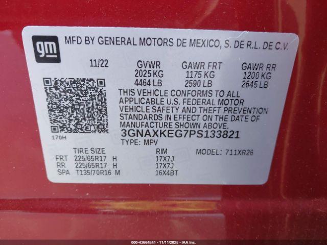 Chevrolet Equinox Fwd Lt Image 20