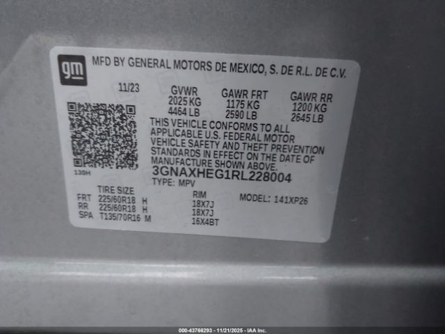 Chevrolet Equinox Fwd Ls Image 8