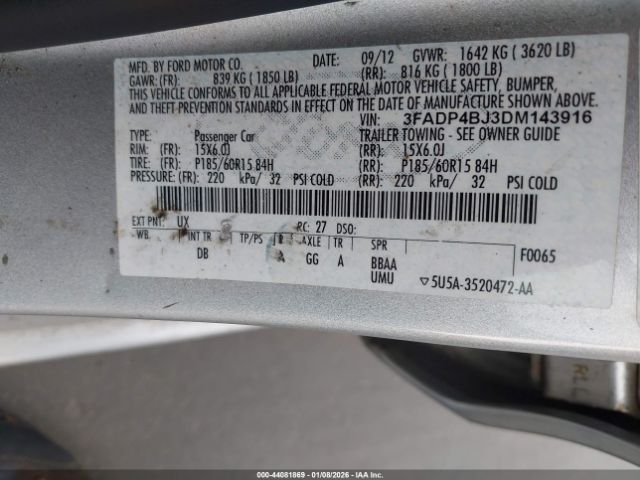 Ford Fiesta Se Image 9